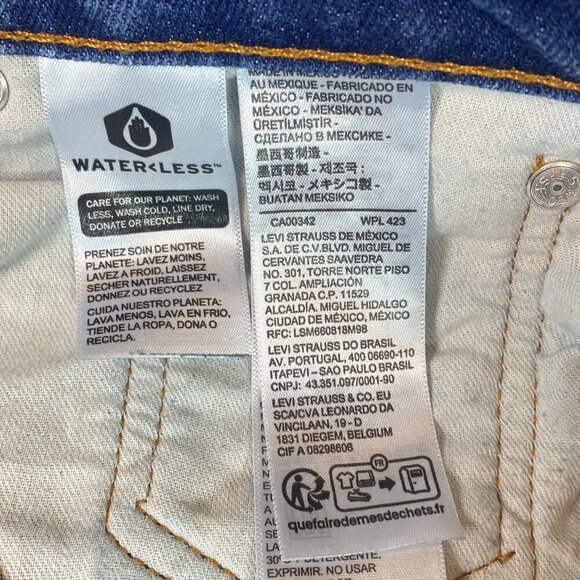 Levi's 517 Blue Jeans Slim Fit Boot Cut *29x32 #205G - Picture 12 of 15